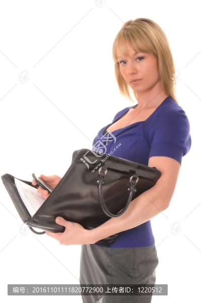 可愛(ài)的女商人