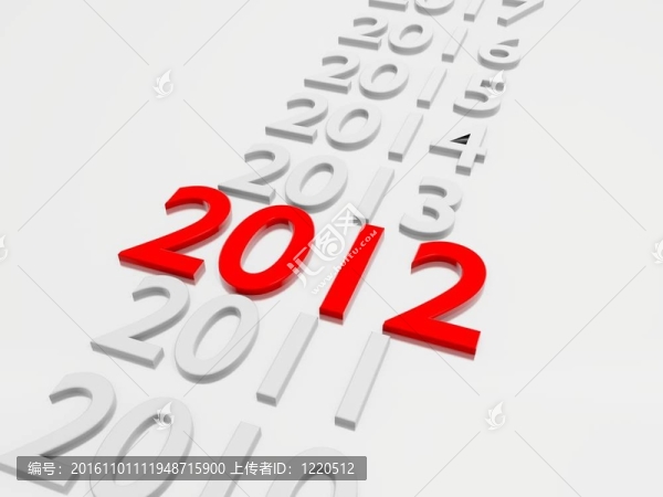 新的一年2012