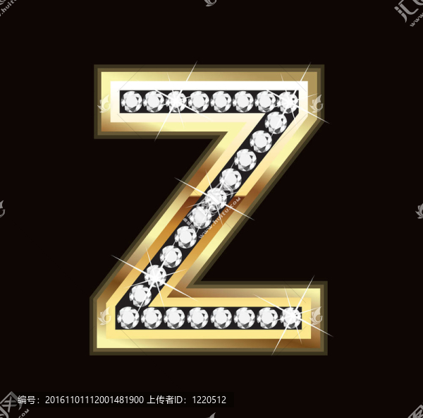 金光閃閃的Z字母