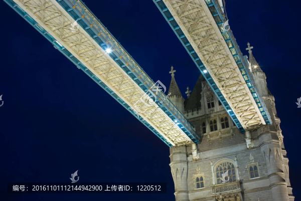 夜晚的塔橋