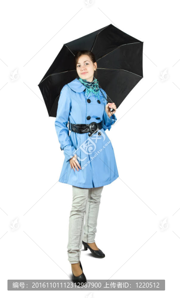 帶傘的女孩