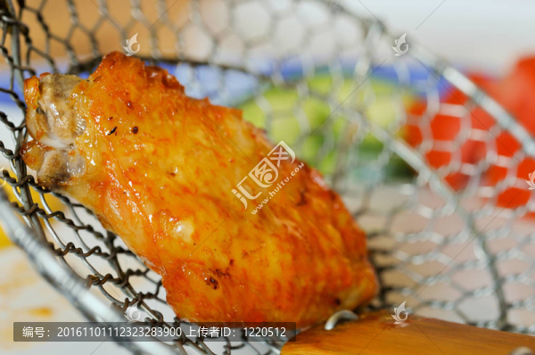 辣汁脆炸雞腿