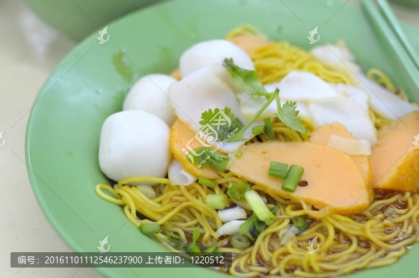 中國式的魚丸面條