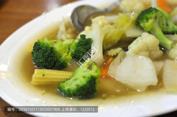 亞洲風格混合蔬菜