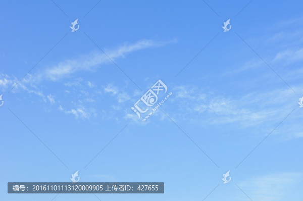 少云的天空