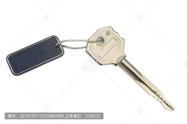 帶空白標(biāo)簽的鑰匙