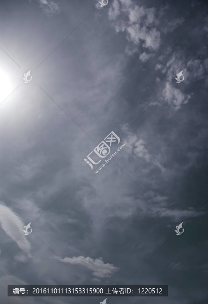 寧?kù)o的天空和云彩