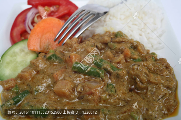 蔬菜咖喱飯