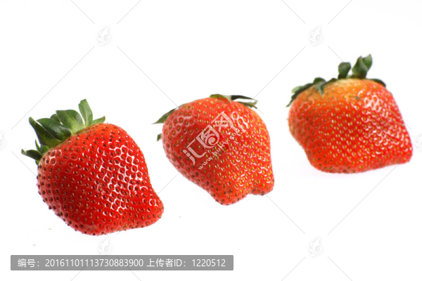 三新鮮的草莓