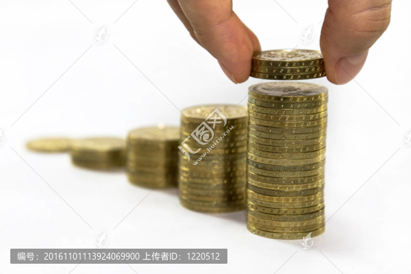 上升的硬幣