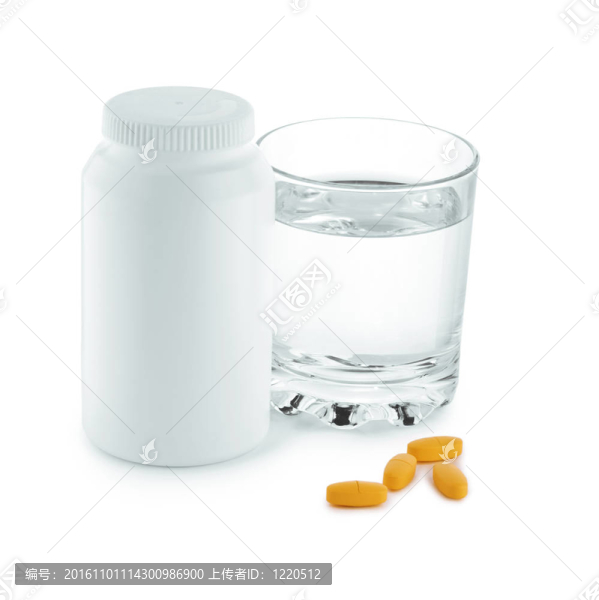 玻璃瓶水片藥