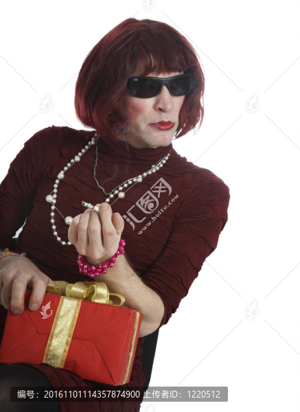 偽裝成女人的男人