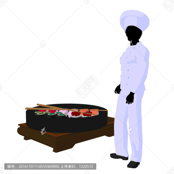 非洲裔美國廚師藝術剪影