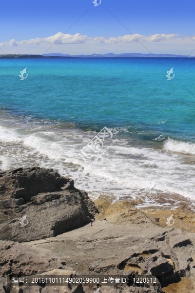 Escalo,Formentera綠松石地中海