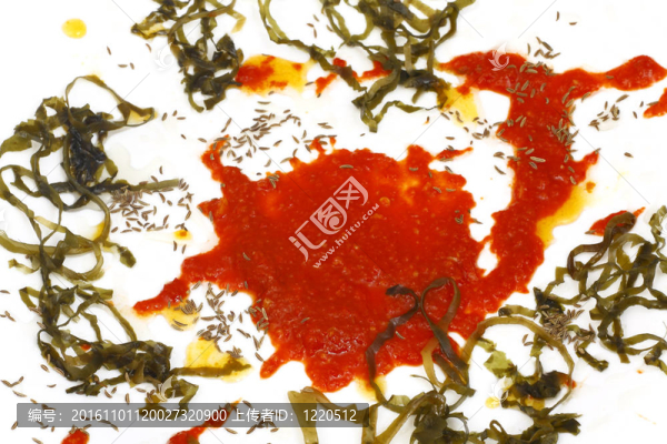 印跡與海甘藍(lán)番茄醬