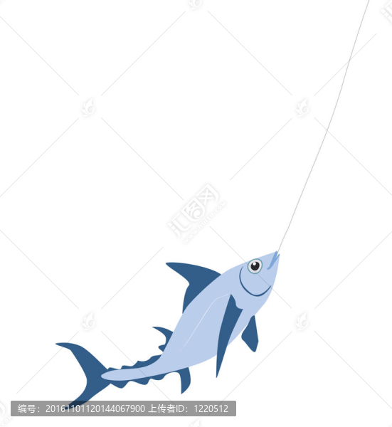 捕捉魚的背景