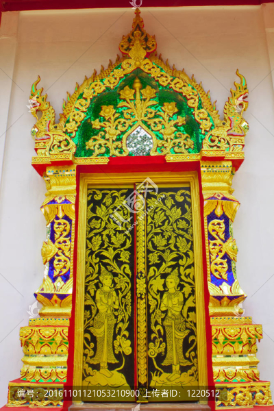 泰國(guó)式寺廟門