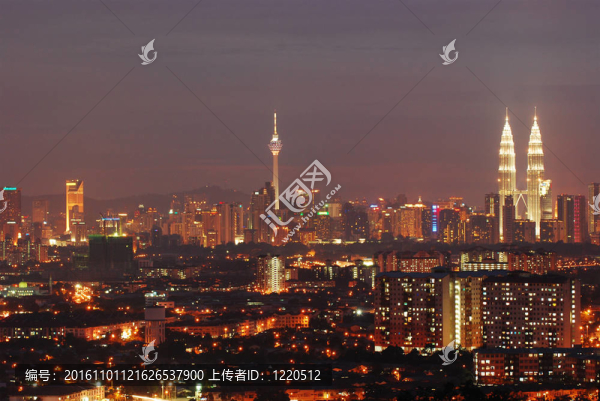 吉隆坡夜觀