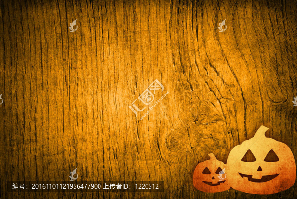 萬圣節(jié)背景與南瓜朋友