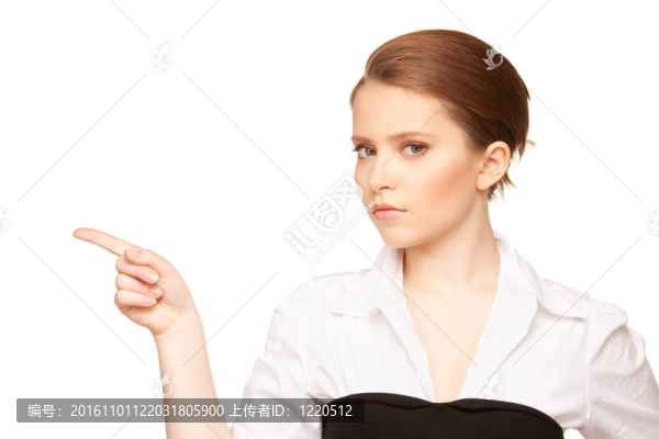 商人用手指