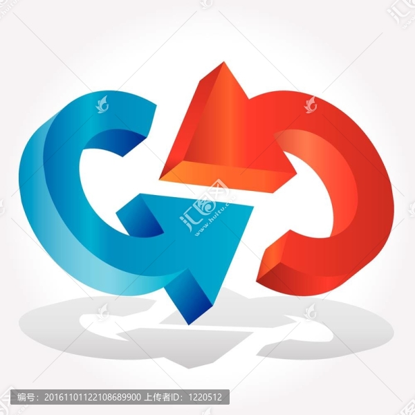 箭頭向量的三維
