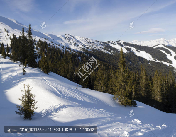 Kaprun。濱湖采爾。奧地利。歐洲的.阿爾卑斯山脈。