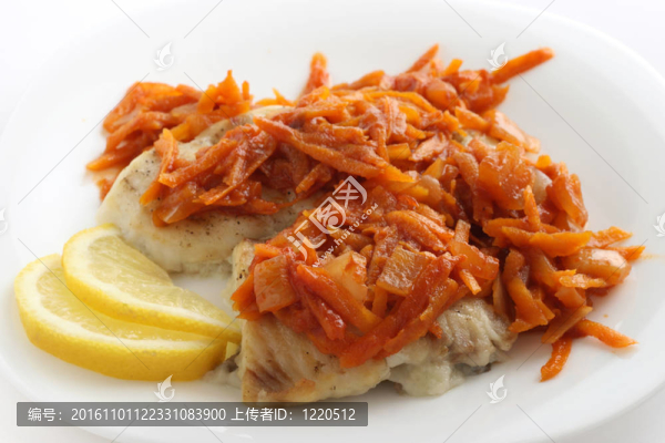 胡蘿卜煎鰈魚