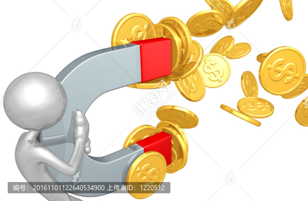 金錢磁鐵的概念