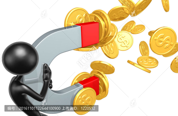 金錢磁鐵的概念