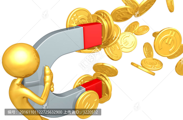 金錢磁鐵的概念