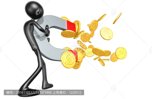 金錢磁鐵的概念