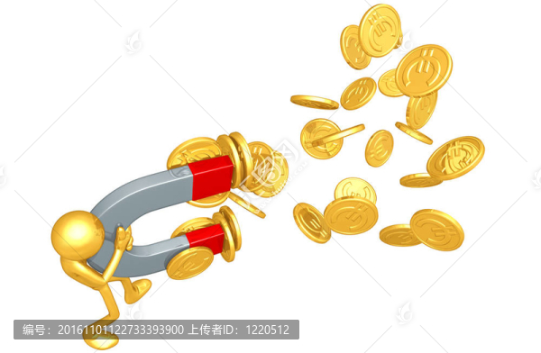 金錢磁鐵的概念
