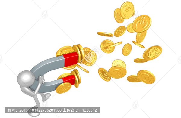 金錢磁鐵的概念