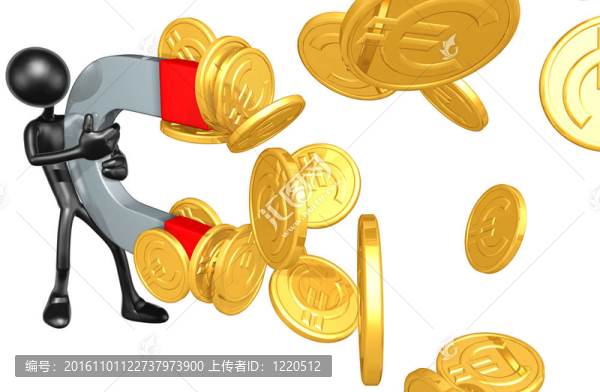 金錢磁鐵的概念