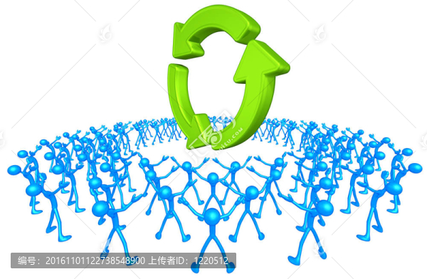 社區(qū)回收標(biāo)志