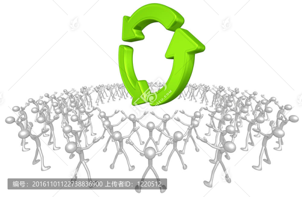 社區(qū)回收標(biāo)志