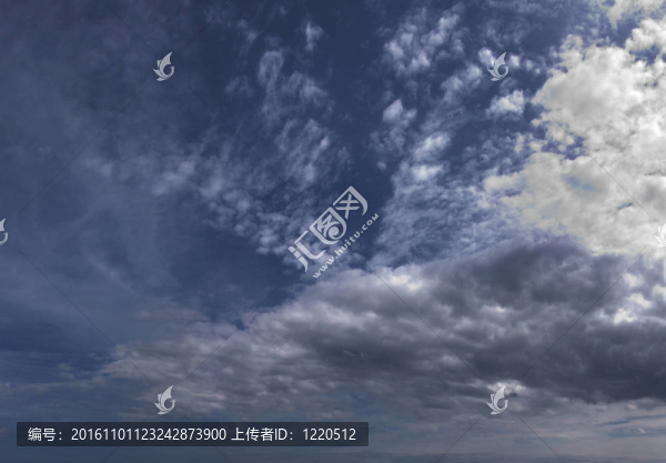 藍色的天空