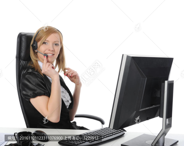 辦公室里的女人