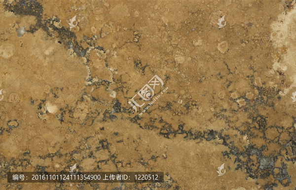 的地表鈣華。銹色圖案。
