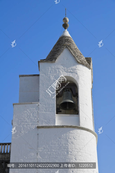 圣安東尼奧教堂特路羅。阿爾貝羅貝洛。Apulia。