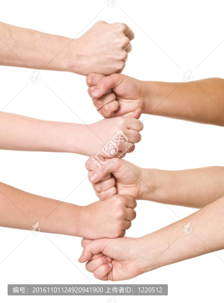形成的手