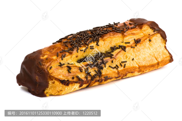牛角包裝滿巧克力