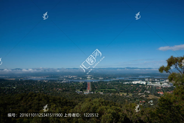城市場景。