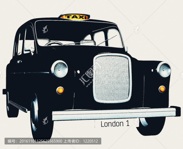 傳統(tǒng)英語(yǔ)出租車/出租車