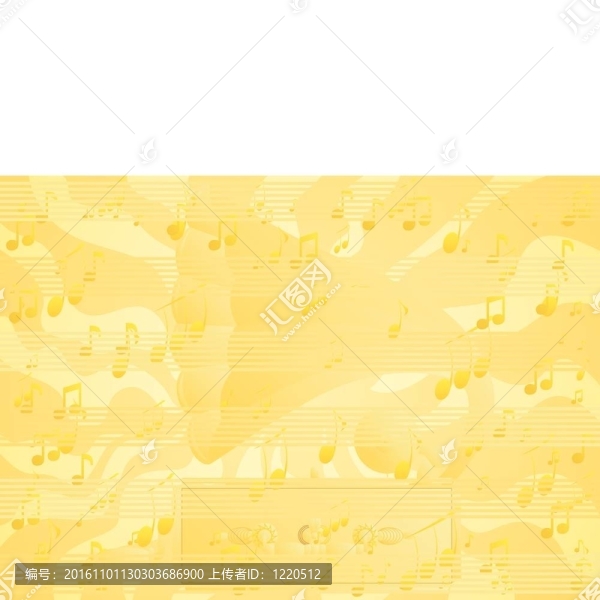 留聲機和音符
