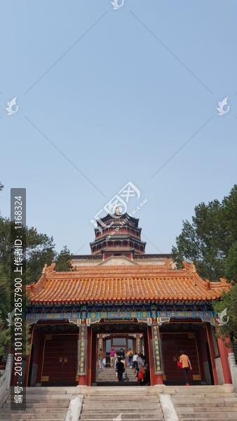 排云殿佛香閣