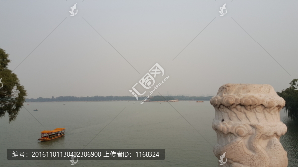 頤和園石欄桿