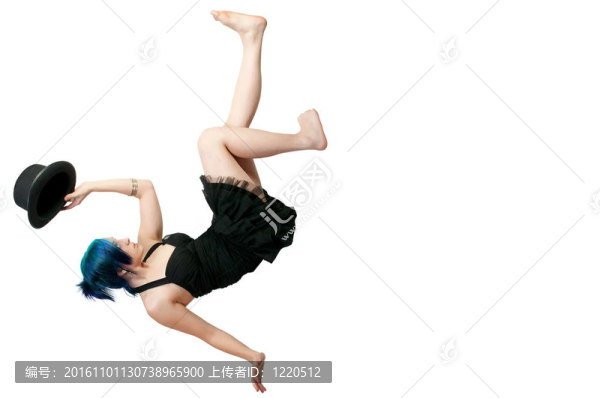 戴頂帽子的女人