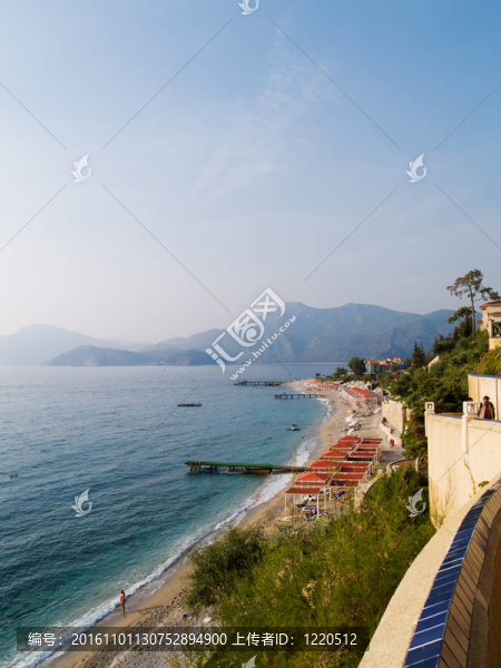 美麗的海景