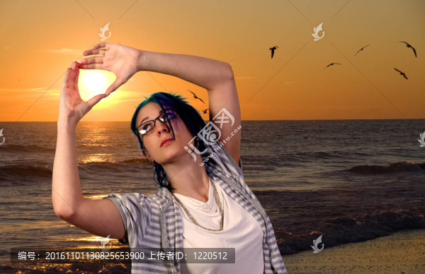 海洋日落